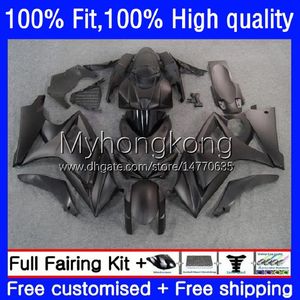 Injection Mold Fairings For SUZUKI GSXR Matte black 1000 CC 1000CC 2007-2008 Bodys 27No.20 GSX-R1000 GSXR1000 K7 07 08 GSXR-1000 GSXR1000CC 2007 2008 OEM Bodywork