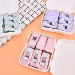 衣料品ワードローブストレージ6 PCS/セット非スリップキルトブランケットクリップ羽毛布団プラスチックブランケットファスナーカバーシートフィクサースリープアンチランデバイス