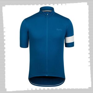 Pro Team rapha Cycling Jersey Mens Summer quick dry Sports Uniform Mountain Bike Shirts Road Bicycle Tops Racing Clothing Outdoor Sportswear Y21041386