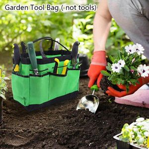 Borse portaoggetti Attrezzi da giardino multifunzionali Portaborse Oxford Organizzatore di utensili manuali per interni ed esterni per piantare, tagliare