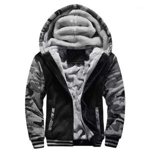 Men's Hoodies & Sweatshirts Sweatshirt Winter Workout Fleece Hoodie Jackets Full Zip Wool Warm Thick Coats