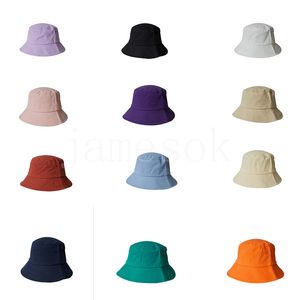 12Colors Fisherman Hat Big Brim Caps Outdoor Foldable Women and men casual bucket hats Spring Autumn Summer Sun Protection Cap DB917
