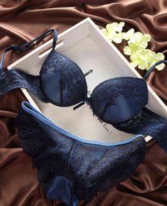 NXY Seksi Setfemme Iç Çamaşırı Set Seksi Külot Dantel Lingerie Push Up İnce 3/4 Fincan Bralette Külot BRA Külotlu Güzellik Back Top Botlar 1127