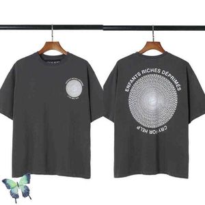 Oversized Erd T Shirt Men Women Streetwear Circle Big E.r.d T-shirt Oryginalny znacznik G1229