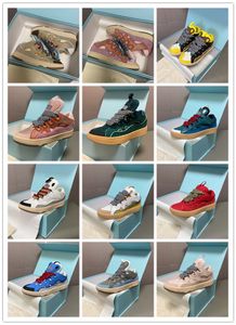 Fabrika Toptan Bayan Lüks Tasarımcı Rahat Ayakkabılar Curb Bumpr Bur Ev Erkekler Kadınlar Moda Podyum Dikiş Renk Düşük Loafer'lar Nefes Sneakers 35-45