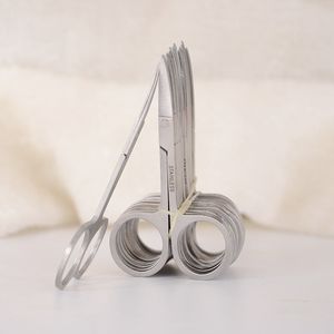 Home Stainless Steel Small Eyebrow Scissors Hair Trimming Beauty Makeup Nail Dead Skin Remover Tool T2I51909