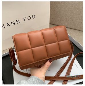 14 Colors Luxury Design Crossbody Designer Bags Top Quality Lingge Indentation PU Small Square Bag Lady Banquet Black Wite Shoulder Bags