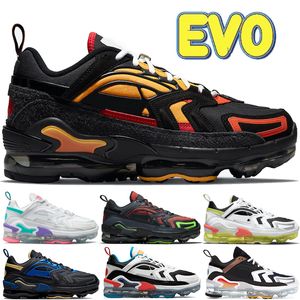Wholesale Fashion EVO men Running Shoes white the black blue red stone neon first use sand wolf grey hyper grape women sneakers mens trainers