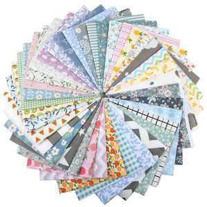 Nanchuang Rastgele Dimi Pamuk Kumaş Patchwork Bezi Kapitone Doku İğne Malzemeleri Için Bebekler Zanaat Kumaş 20x25 cm 210702