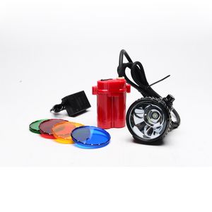 LED Miner Headlamp Hunting Head Lamp Mining Light KL7LM