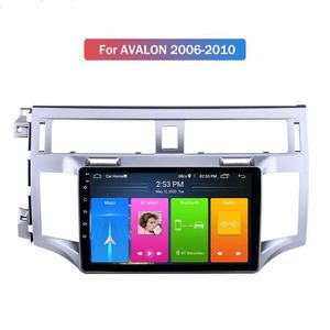 9 polegadas Quad Core Android 10.0 Radio Car DVD player para Toyota Avalon 2006-2010 BT WiFi Steer Roda Controle Suporte