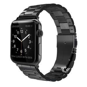 För Apple Watch Bands Metal Band Replacement Rostfritt Stål Armband Strem