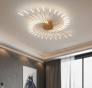 Vardagsrum Sovrum Hem ljuskrona Modern LED tak CHANDELIER LAMP Lysning ljuskrona dekoration