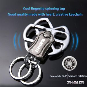 Keychains DIY Multifunction Car Keychain Key Chain Ring Beer Opener Spinner For Skoda Octavia Virs RS IV Auto Accessories