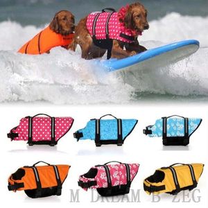 Pet Dog Life Jacket Roupas de Segurança para PET LIFE VENDA VESTE Vestir roupa Saver Natação Preservador Swimwear