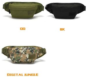 Camo Tactical waist bag waterproof Oxford material Outdoor sports Chest bags Hiking camping Cycling Hunting Fishing sling pack phone pouch backpack