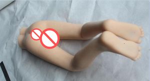 70 cm Real Skeleton Siliconen Benen Doll Metalen Products Speelgoed Voeten voor met Mannen Pussy Sex Speelgoed Sex Vagina Volledige LGTRA