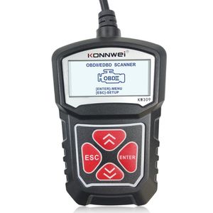 Leitores de Código Verificar ferramentas OBD2 Scanner Profissional EBD Universal Auto Diagnóstico Detector de Motor Detector Leitor para 12V Gasolina Diesel Vehic