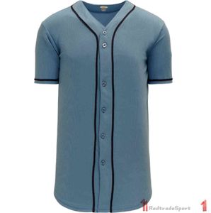 Personalizar Jerseys Baseball Vintage Vintage Logotipo Costurado Nome Número Blue Verde Creme Preto Branco Vermelho Mens Mens Miúdos Juventude S-XXXL 1UNXQ