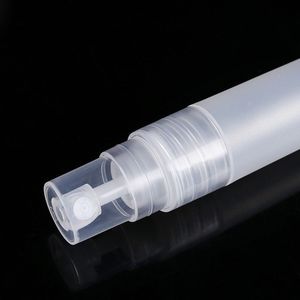 Tragbare Mini-Parfümflasche, 5 ml, Kunststoff, leeres Kosmetik-Proben-Reagenzglas mit Schraubverschluss, 1500 Stück