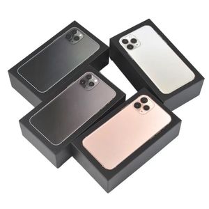 Высокое качество США / ЕС / Великобритания Версия для розничной упаковки пустой телефон для телефона для iPhone 11 Pro Max Imei с ручной наклейкой