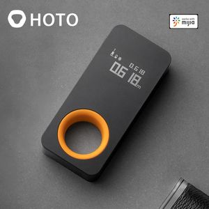 Xiaomi Youpin Hotoレーザーテープメジャースマートレーザーポインター距離計のインテリジェント、30m、OLEDディスプレイ、レーザー距離メーター、MIホームアプリに接続