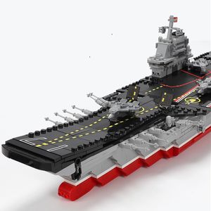 Wholesale toys shipped china for sale - Group buy China Aircraft Carrier Liaoning Ship Tool Building Blocks Children s Toy Brick Aircraft Carrier DIY Warship Puzzle Game X0503