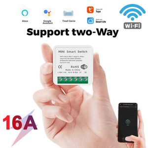 2 Way DiY WiFi Smart Light Switch Relay Module Smart Home Smart Life Tuya APP Remote Control Work With Alexa Echo Google Home