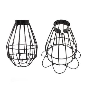 Okładki lampy Odcienia Pet Ogrzewanie Cień Żelazny Vintage Cage CageShade Do Gad Garbarda Guard Najbardziej