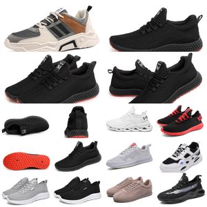 N6IS casual running shoes Comfortable men breathablesolid Black deep grey Beige women Accessories good quality Sport summer Fashion walking shoe 37