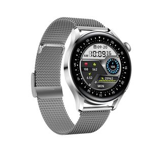 D3 Pro Bt Smart Watch Yuvarlak Ekran Erkekler Kadınlar Akıllı Saf Swatch Fitness Sports Dijital Lüks Giyilebilir Cihazlar