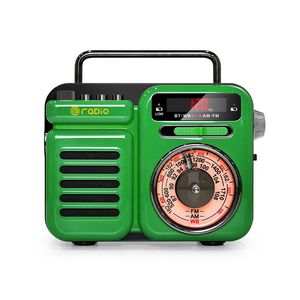 Старинные многофункциональные солнечные фонарики Power Bank Radio Crank Часы SOS тревоги Bluetooth музыкальный динамик кемпинга