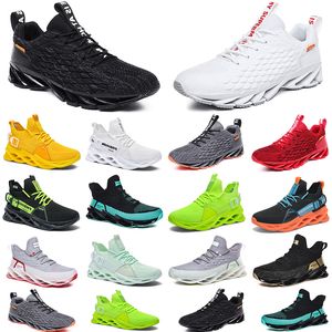 Men Women Running Shoes Mens Triple Red White Black Cool Grey Lighti Orange Dark Green Pure Cyan Starlight Golden Yellow Trainers Outdoor Sports Sneakers GAI