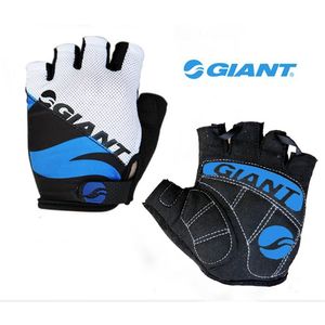 Giant Cykling Anti-Slip Anti-Sweat Men Kvinnor Alla Finger Handskar Andningsbara Anti-Shock Sports Gloves MTB Bike Cykelhandske 211013