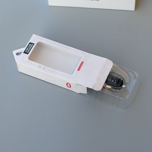 Scatola di carta per imballaggio caricabatteria per auto con logo personalizzato con finestra in plastica PVC AS314