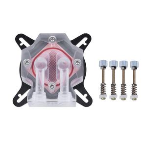 Wholesale water block cooler for sale - Group buy 40mm CPU Water Cooling Waterblock Cooler Block Copper Base Board Graphic Card GPU For PC System Computer Cables Connectors