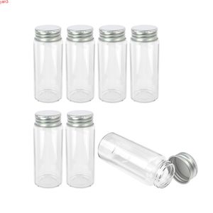 70 ml 37 x 90 x 25 mm Glasflasche mit Schraubverschluss, Aufbewahrung, versiegelte kleine Fläschchen, Gläser, Dichtung, auslaufsicher, 24 Stück, hohe Menge