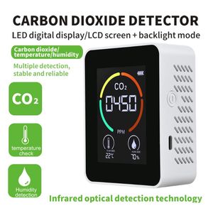 Gasanalysatoren CO2-Messgerät, multifunktionales Thermohygrometer, Heim-Digital-Luftdetektor, intelligenter Qualitätsmonitor, Verschmutzung