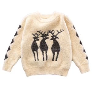 2-7 y inverno bebê de tricô casaco tops bebê meninos meninas mornas camisolas de manga longa 2021 outono crianças roupas alk kids sweater y1024