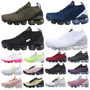 Yeni Varış Erkek Tasarımcı Koşu Ayakkabıları Bayan FK Knit 3.0 Nefes Sneakers Beyaz Siyah Mavi Ordu Yeşil Rahat Erkekler Spor Eğitmenler Spor Ayakkabı Boyutu 36-45