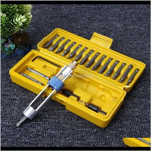 Power Home & Garden20Pcs Half Time Driver Universal Drill Wrench Double Use Set Hss Screwdriver Bits Woodworking Hand Tools Drop Delivery 202