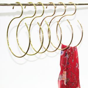 Wholesale The Nordic circular Metal hanger belt tie storage rack scarf racks A2170203