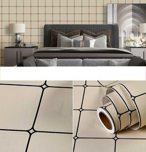 Duvar Kağıtları Kendinden Yapışkanlı PVC Peeling Duvar Kağıdı Mutfak Banyo Duvar Sticker Mobilya için Kullanılabilir Dekoratif Film Odası Yatak Odası Panel T