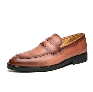 Scarpe di design in coccodrillo Uomo Scarpe formali Cuoio Monk Strap Oxford Mocassino Sapato Social Masculino Zapatilla Hombre