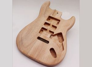 Fábrica Outlet-DIY Cor de madeira natural Corpo de guitarra elétrica, alto custo de desempenho