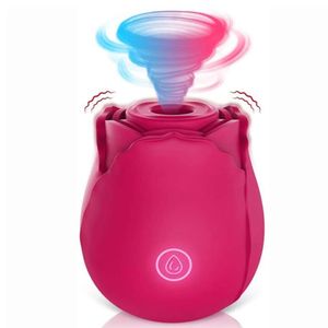 EPACK Rose Sucking Vibrators Vibration Jumping Eggs Female Sex Toys Remote Control Comforter on Sale