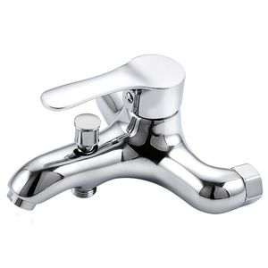 Wholesale bathtub faucet valve for sale - Group buy Bathroom Shower Sets Copper Triple Bathtub Faucet Water Heater And Cold Mixing Valve Rain