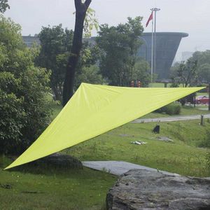 Anti-UV Wodoodporna Shade Sail Shelter Trójkąt Sunoshada Ochrona 98% Block UV Ogród Taras z baldachimu Basen Cień Szata Y0706