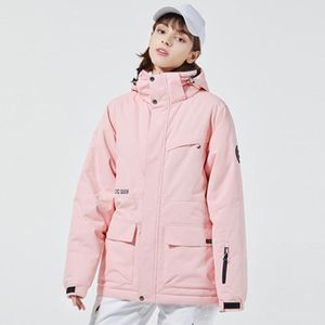 Skifahren Jacken 2021 Super Warme Jacke Frauen Männer Winddicht Wasserdicht Snowboarden Ski Anzug Weibliche Schnee Kostüme Overalls