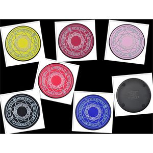 10W QI Trådlös laddare Pad Magic Circle Pattern Snabb laddning Dock Universal för smartphones med Retail Box